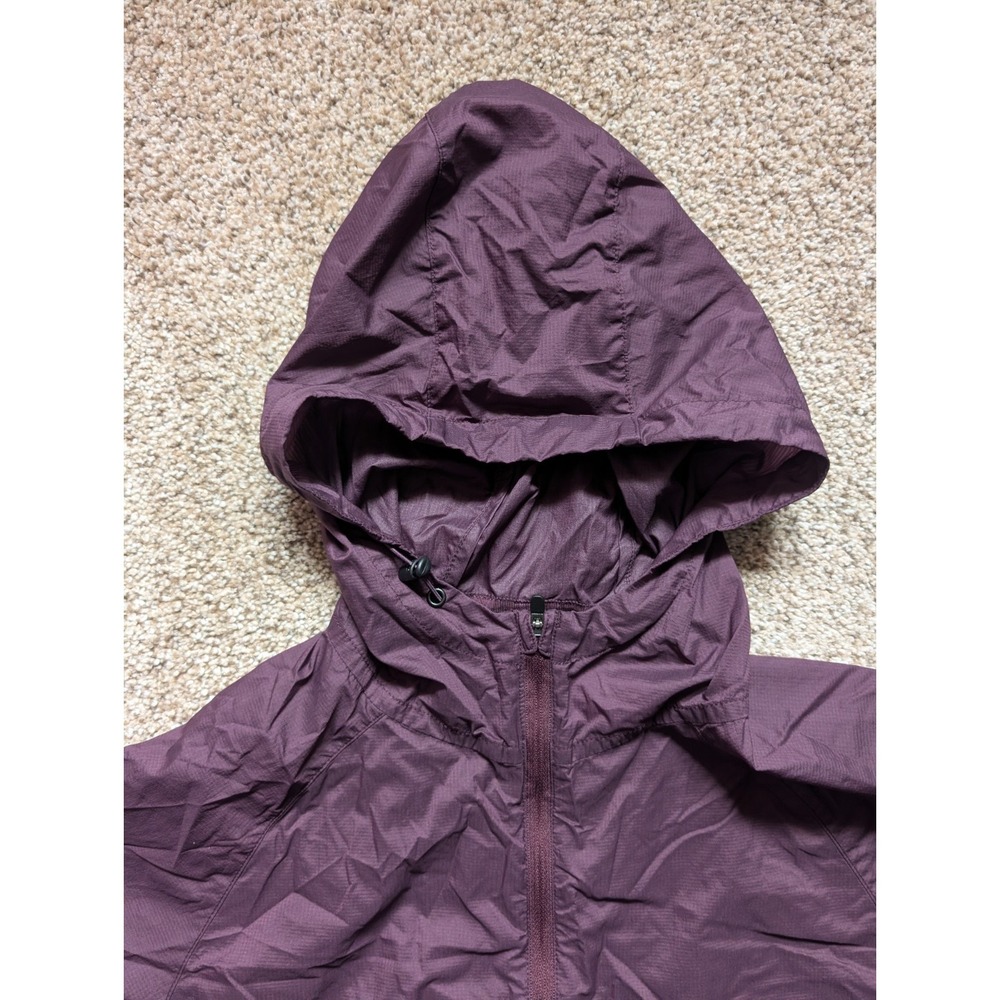 Oiselle Women's S Reflective Vim Jacket Dusk Purple Full Zip Pockets Lightweight - Picture 4 of 13